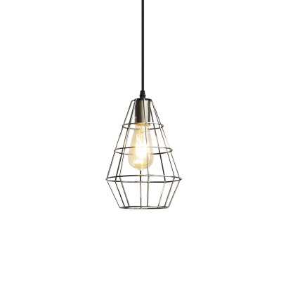 Simple pendant light JOANY metal E27 LED