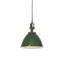Simple pendant lamp CAPOU iron E27 LED colors
