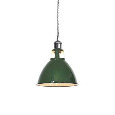 Simple pendant lamp CAPOU iron E27 LED colors