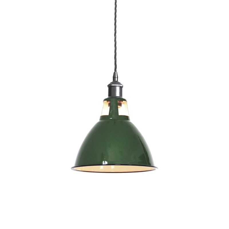Simple pendant lamp CAPOU iron E27 LED colors