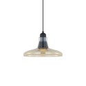 Simple pendant lamp with GU10 crystal in various colors