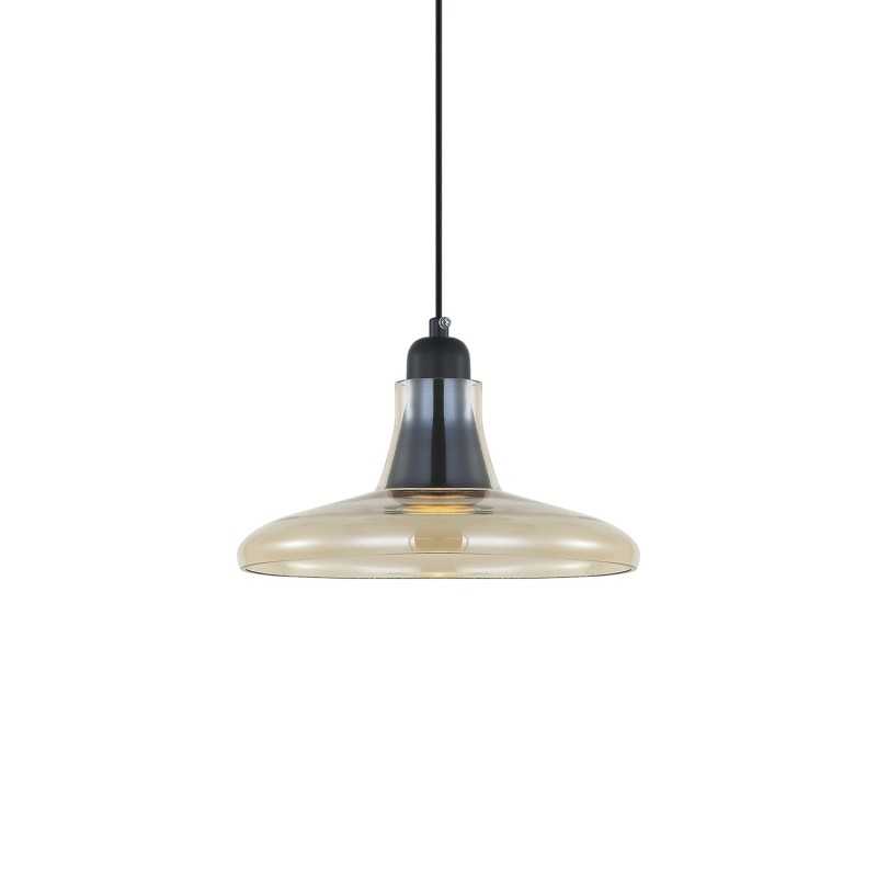Simple pendant lamp with GU10 crystal in various colors