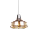 Simple pendant light LIZE crystal E27 LED colors