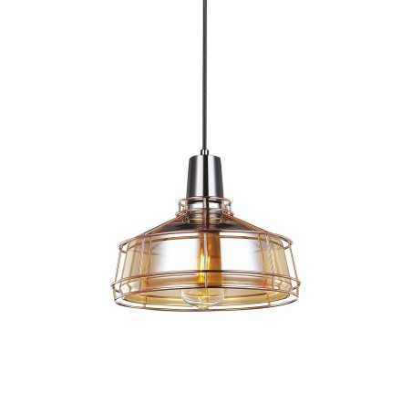 Simple pendant light LIZE crystal E27 LED colors