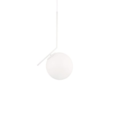 Simple pendant light VERON metal E27 LED white color