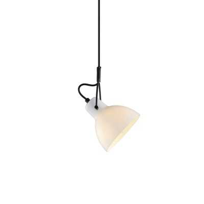 Simple pendant light JAFFE metal E14 LED white color