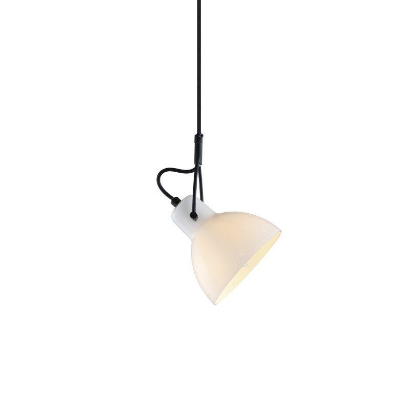 Simple pendant light JAFFE metal E14 LED white color