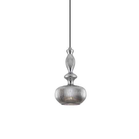 VALIN simple pendant light with E27 LED crystal in different colors