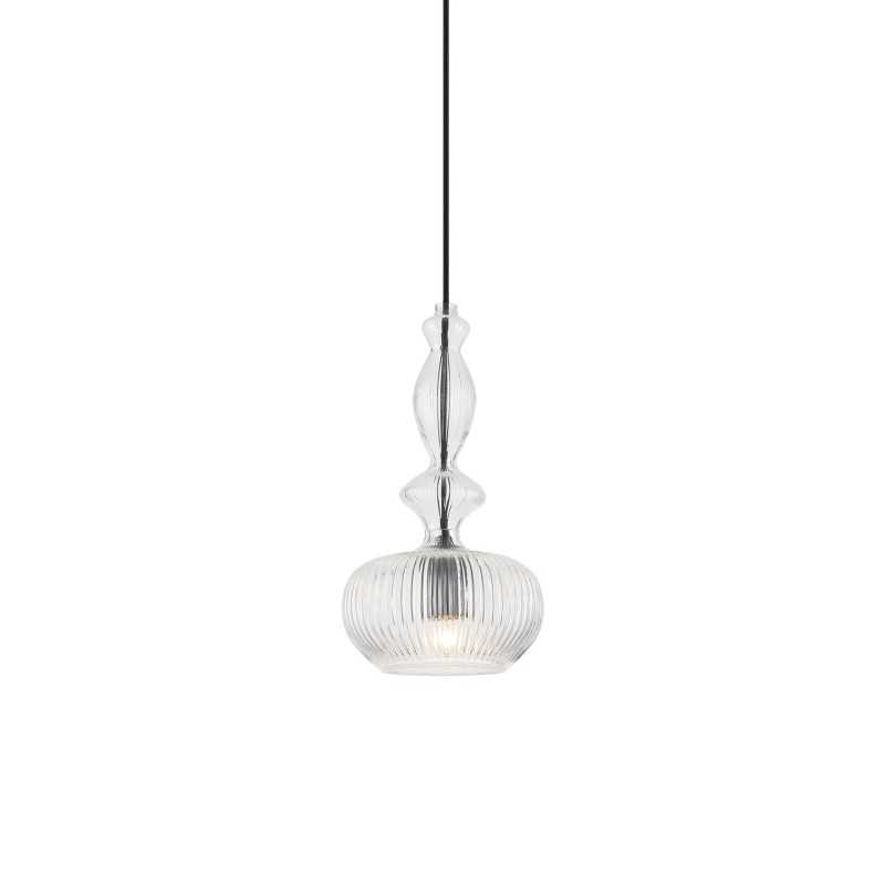 Simple pendant PAYROL crystal E27 LED in colors