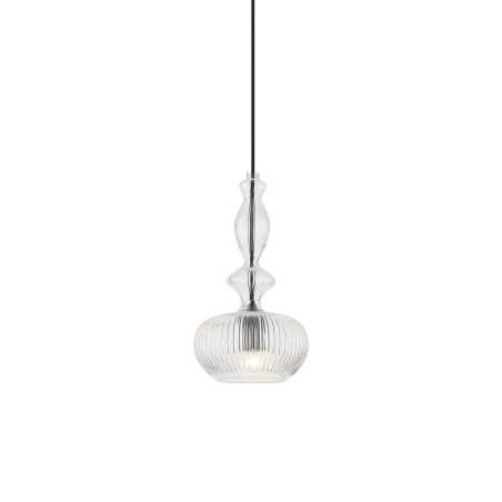 Simple pendant PAYROL crystal E27 LED in colors