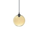 NEUZY simple pendant light with E27 LED crystal in colors