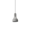 Simple pendant JAYAT cement E27 LED in cement color
