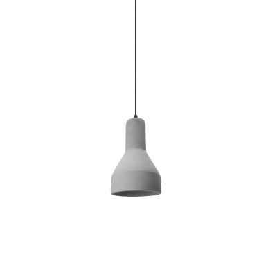Simple pendant JAYAT cement E27 LED in cement color