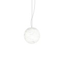 Simple pendant light DIJON made of polyethylene with E27 LED in white color.