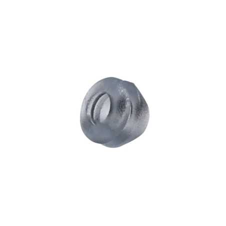 Transparent rubber cable stopper clamp