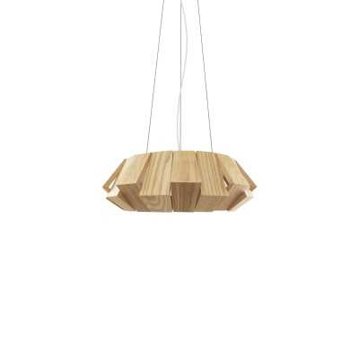 Simple pendant light LINEL wood LED 18W 1480LM wood