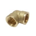 Metal bronze elbow angle for 20mm pipe with 2 outlets