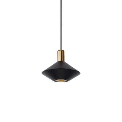 Simple pendant light PILET aluminum GU10 colors
