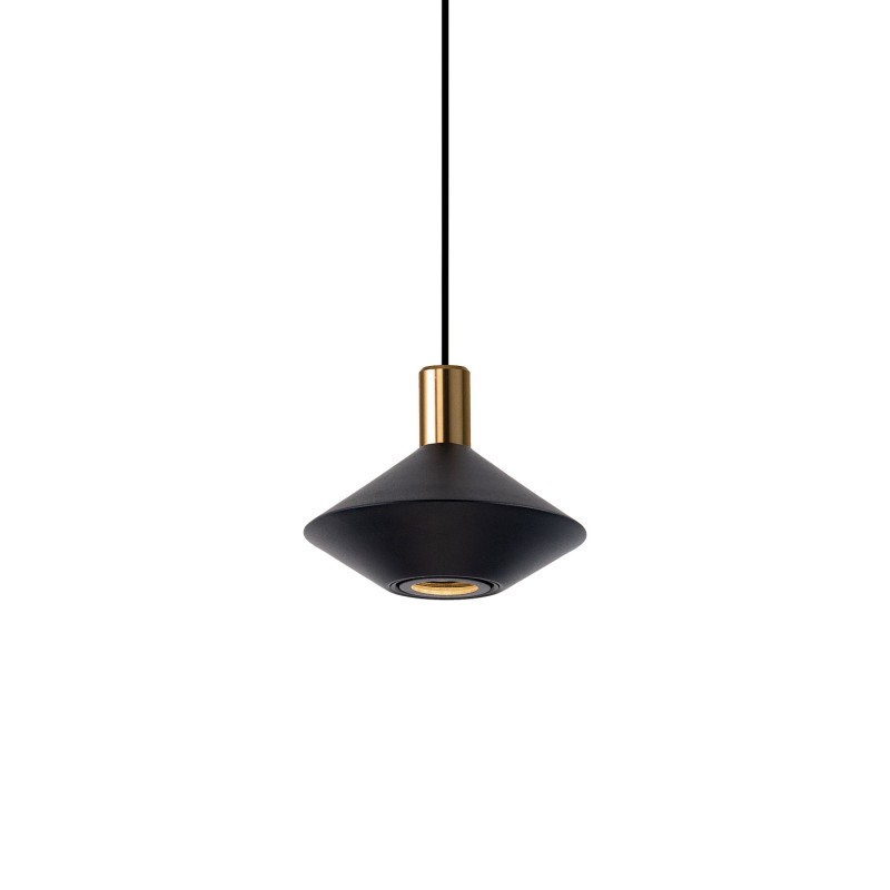 Simple pendant light PILET aluminum GU10 colors