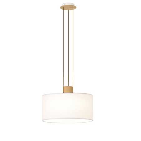 Simple pendant VALS wood E27 LED white color