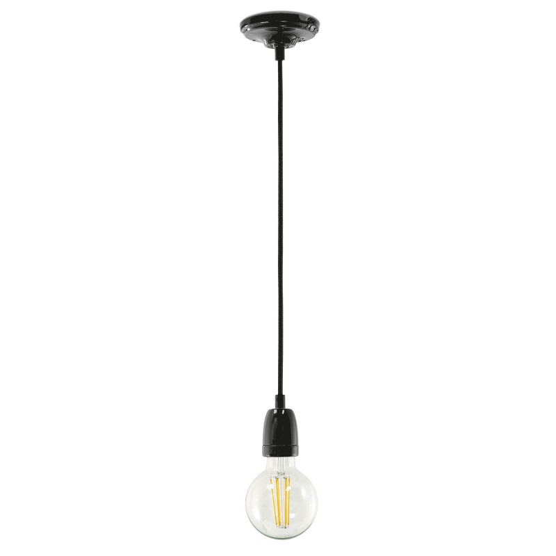 RAUST simple pendant ceramic E27 LED