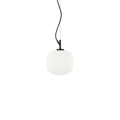 CASONE metal E27 LED black color simple pendant