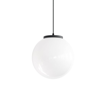 LAUROS thermoplastic E27 LED pendant light in white color