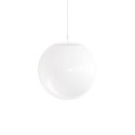 Simple pendant lamp NOYS metal E27 LED white color