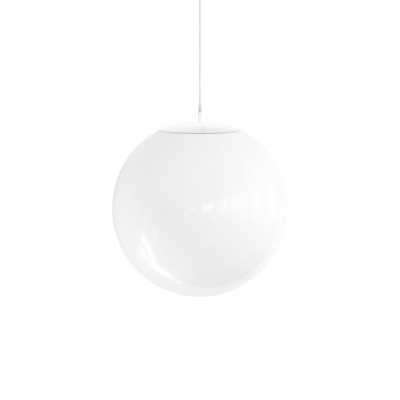 Simple pendant lamp NOYS metal E27 LED white color