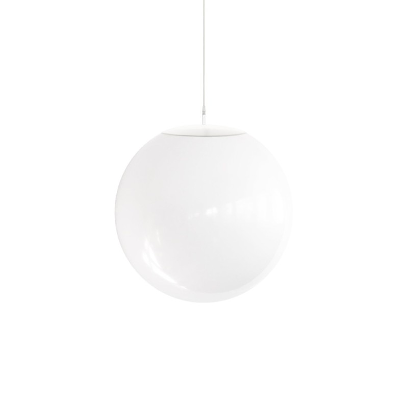 Simple pendant lamp NOYS metal E27 LED white color