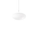 Simple pendant light SALAN metal E27 LED white color