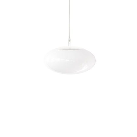 Simple pendant light SALAN metal E27 LED white color