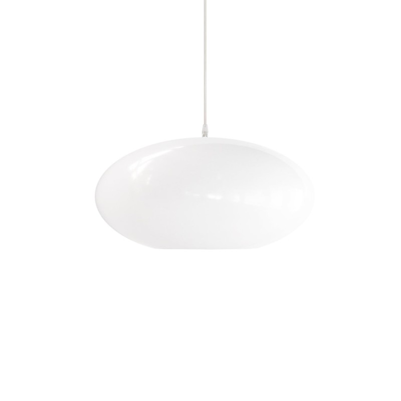Simple pendant light PATRANT metal E27 LED white color
