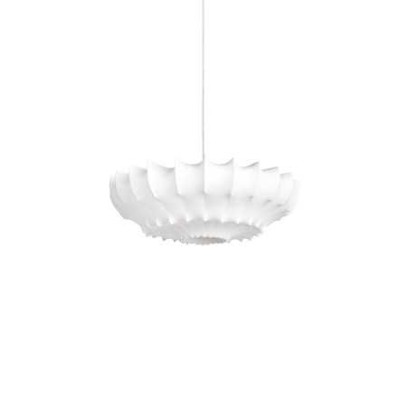 Simple pendant EVRIL resin polymer E27 LED white color