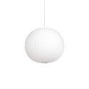 Simple pendant light VONGY resin polymer E27 LED white color
