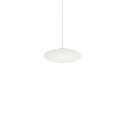 PAULIAT simple pendant light made of resin polymer with E27 LED in white color
