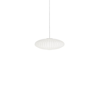 PAULIAT simple pendant light made of resin polymer with E27 LED in white color