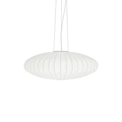 Simple pendant light DOUCES made of resin polymer E27 LED white color