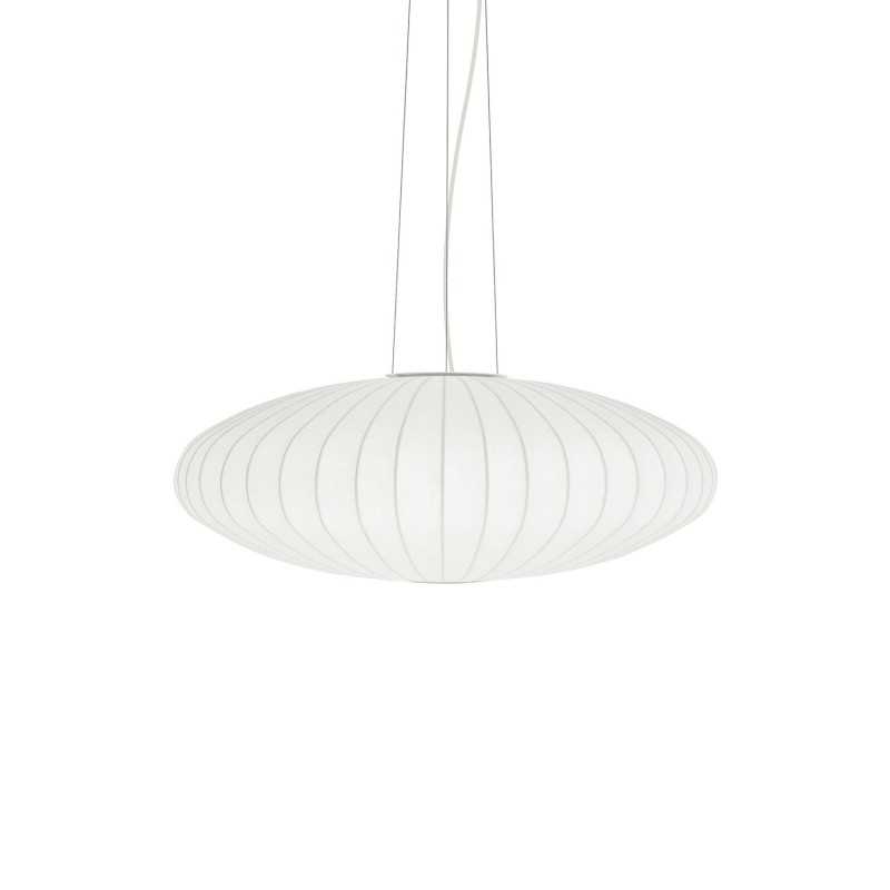 Simple pendant light DOUCES made of resin polymer E27 LED white color