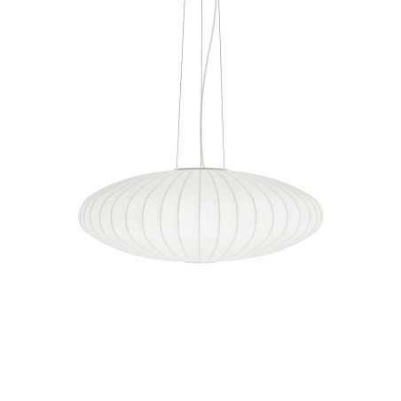 Simple pendant light DOUCES made of resin polymer E27 LED white color