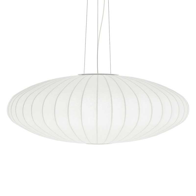 Simple pendant light DUGNY made of resin polymer E27 LED white color