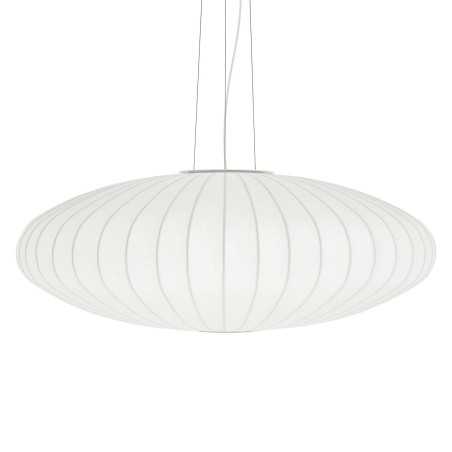 Simple pendant light DUGNY made of resin polymer E27 LED white color