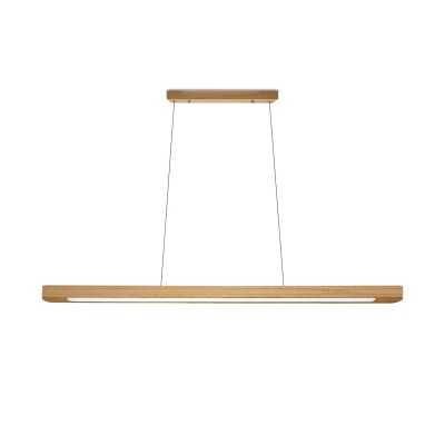 Simple pendant light GOTTY wood LED SMD 18W 1800LM wood