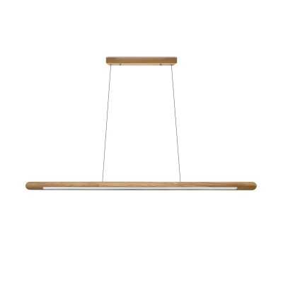 Simple pendant light VEREL wood LED SMD 18W 1800LM wood