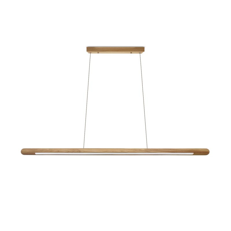 Simple pendant light VEREL wood LED SMD 18W 1800LM wood