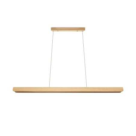 Simple pendant light PUGET wood LED SMD 18W 1800LM black