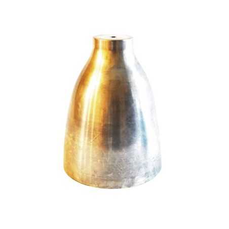 Bell made of aluminum, 225mm high x 170mm in diameter
