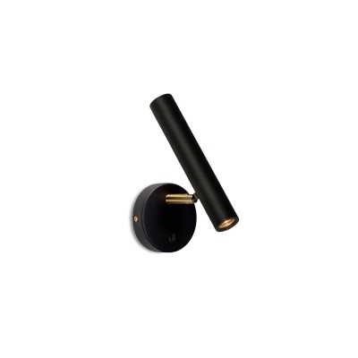 Apply PRUNG aluminum COB LED 3W 150Lm in black.