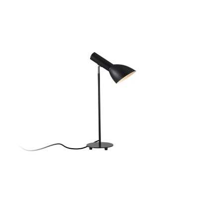 LANCIN metal E27 LED black table lamp