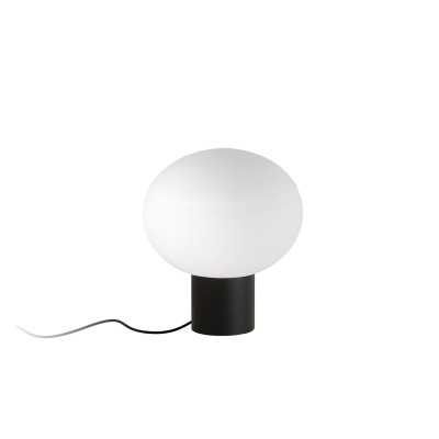 SERIN metal E27 LED black table lamp